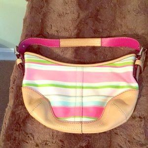 Coach over the shoulder purse